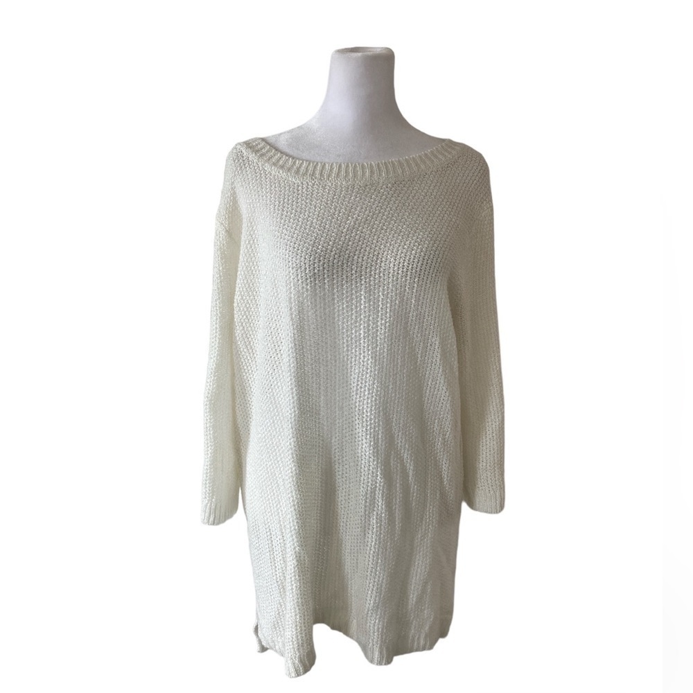 LC Lauren Conrad XL sweater off white